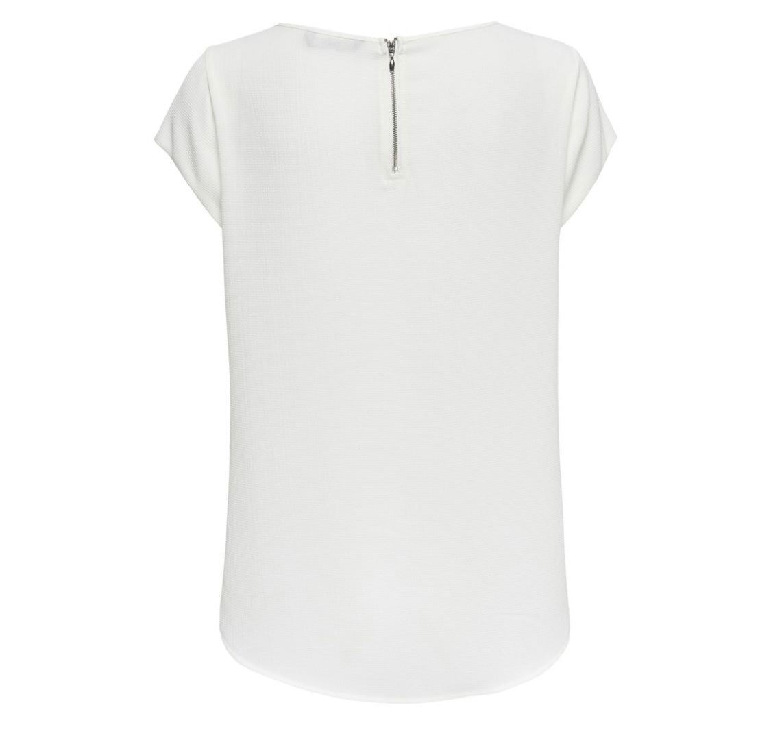 VIC TOP S/S WHITE