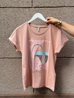 Ladda upp bild till gallerivisning, ONLY - 30 FELUCA TEE - MISTY ROSE/ORDINARY
