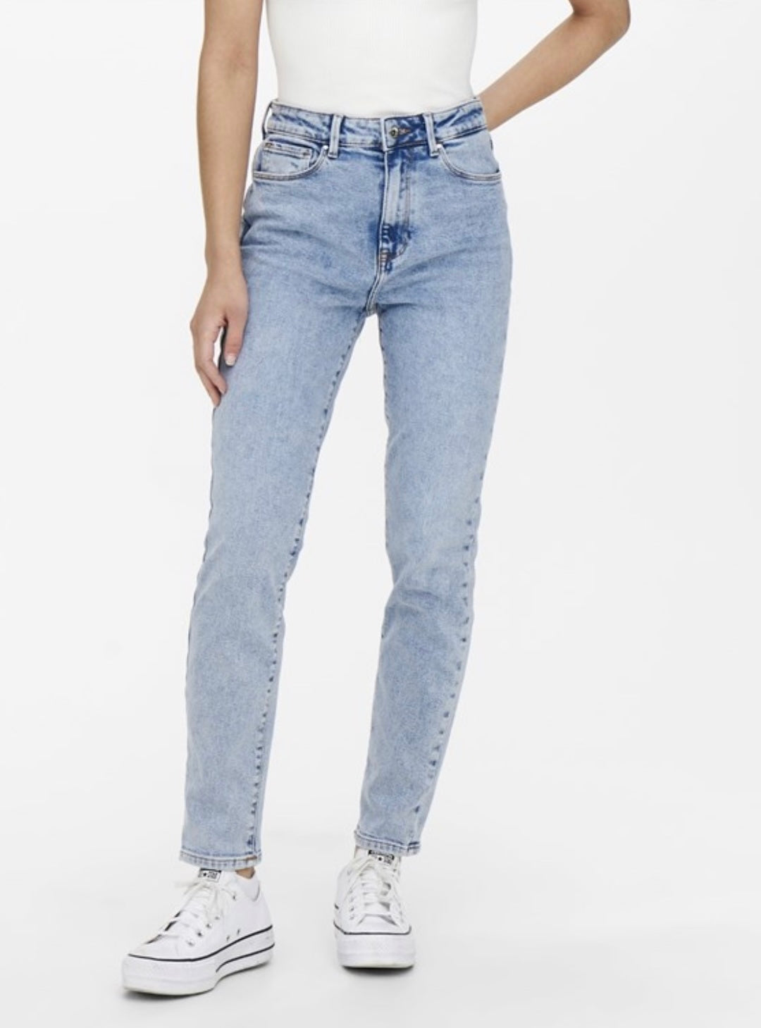 ONLY - EMILY STRETCH HW - LIGHT BLUE DENIM