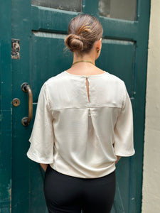 JDY - URBA 2/4 TOP - SANDSHELL