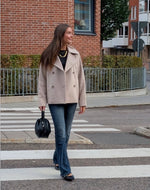 Ladda upp bild till gallerivisning, SELECTED FEMME - ALMA WOOL BLEND JACKET - SANDSHELL/MELANGE

