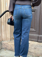 Ladda upp bild till gallerivisning, ONLY - MADISON BLUSH HW WIDE - DARK BLUE DENIM
