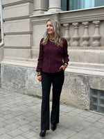 Ladda upp bild till gallerivisning, ONLY - PERY L/S TOP BOAT NECK - WINETAISTING
