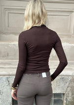 Ladda upp bild till gallerivisning, JDY - FRANSISKA LIFE L/S - BLACK COFFEE
