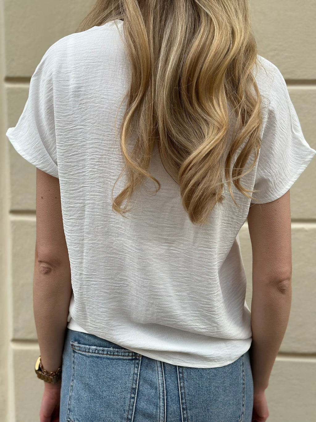 JDY - LION S/S TOP - CLOUD DANCER