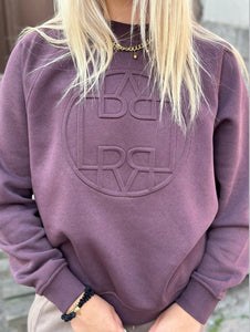 LEVETÉ ROOM - NUKA SWEATSHIRT - PLUM