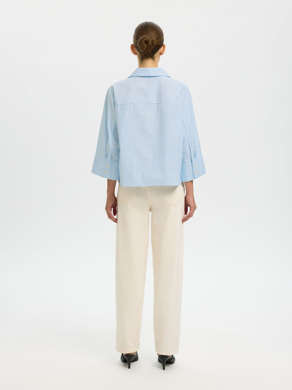 SELECTED FEMME - FESTER OVERSIZE 3/4 SHIRT