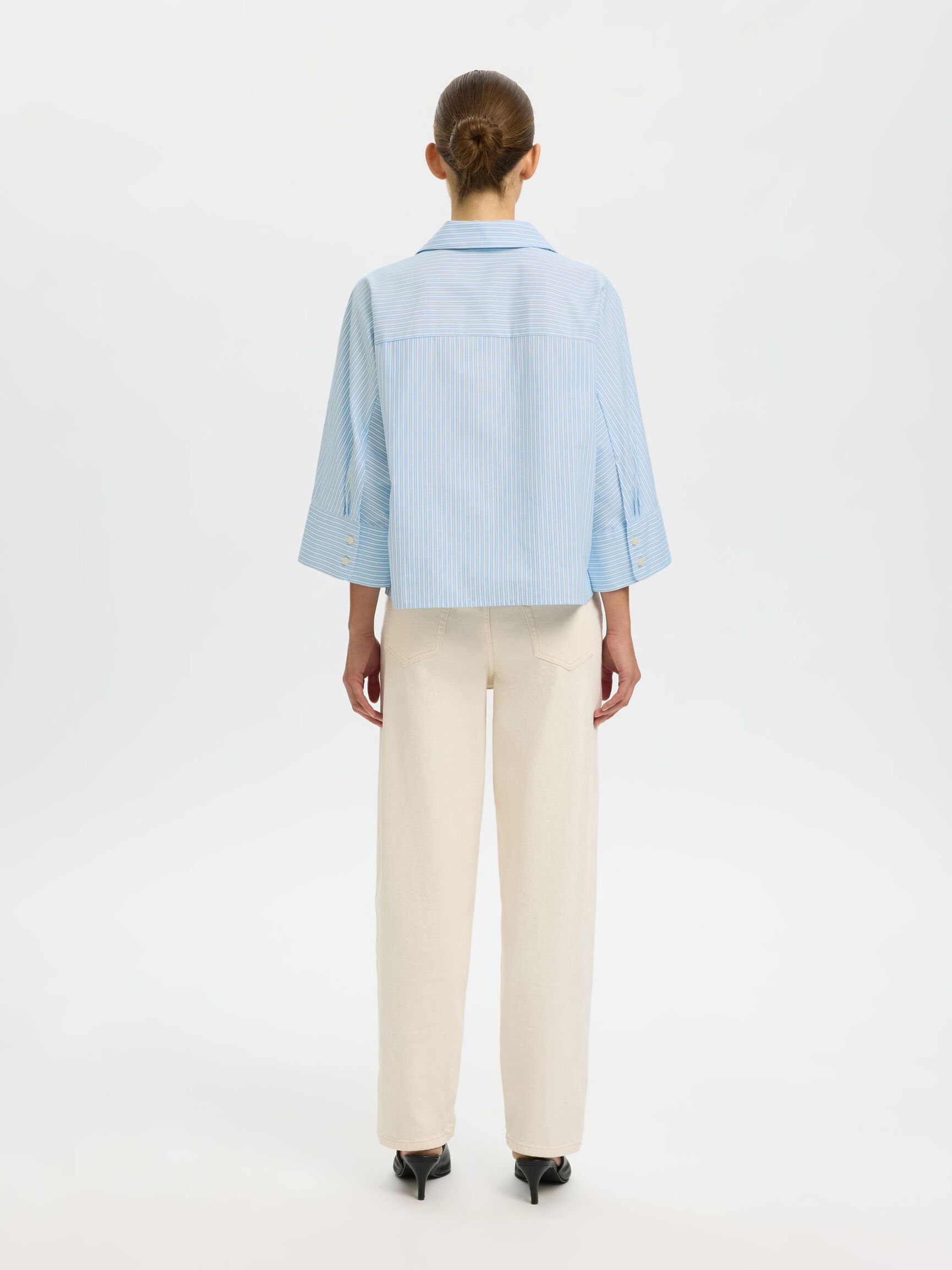 SELECTED FEMME - FESTER OVERSIZE 3/4 SHIRT