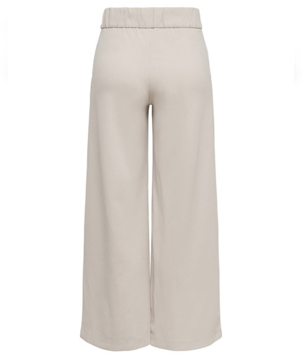 JDY - GEGGO NEW LONG PANT - CHATEAU GRAY/BLACK BUTT