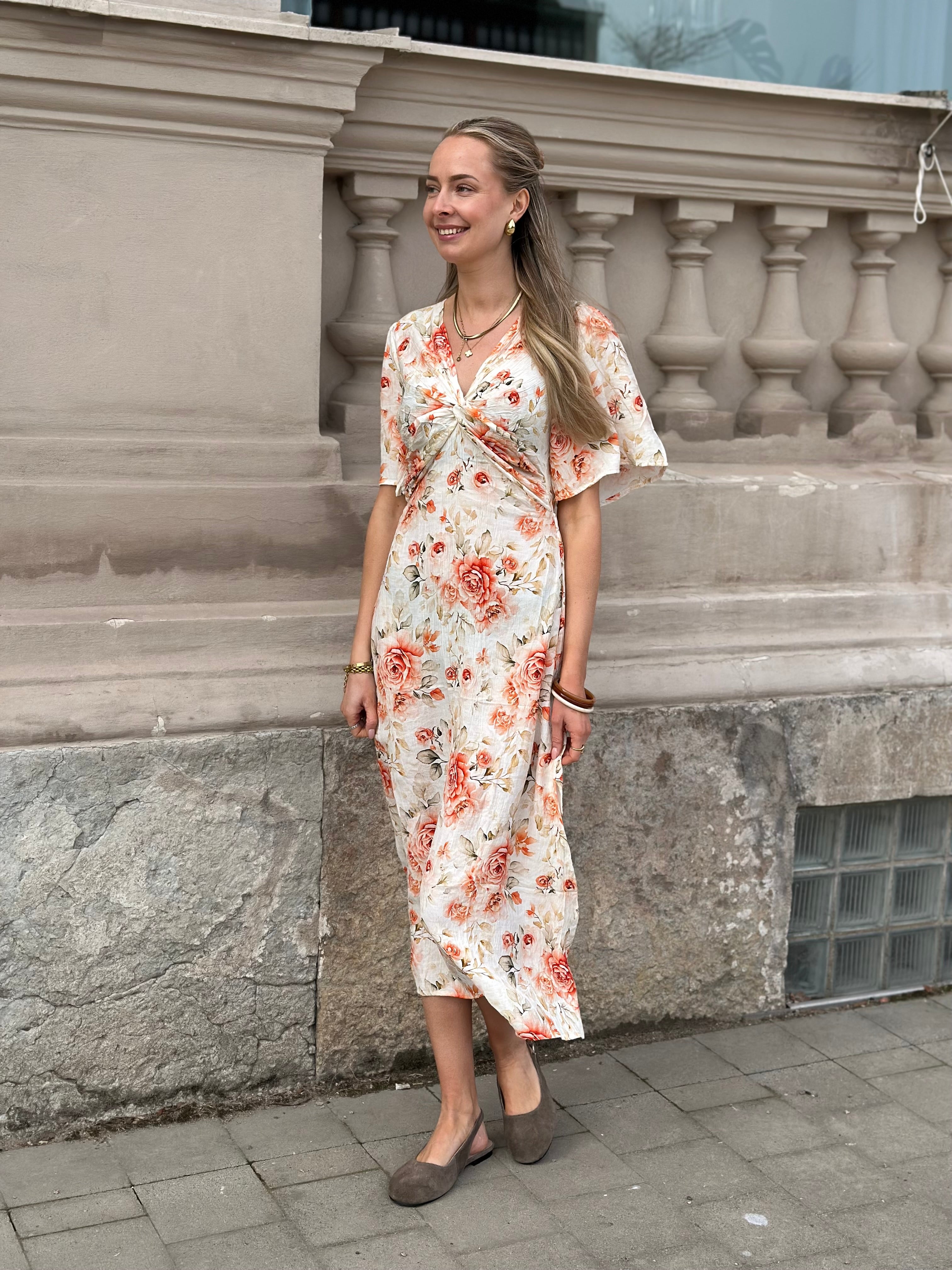 COSY HOUSE - FLOWER DRESS - ORANGE