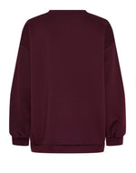Ladda upp bild till gallerivisning, MARTA - HIBISCUS SWEATSHIRT 22659 - BORDEAUX

