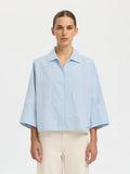 SELECTED FEMME - FESTER OVERSIZE 3/4 SHIRT