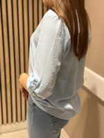 Ladda upp bild till gallerivisning, JDY - DIVYA 3/4 TOP - CERULEAN
