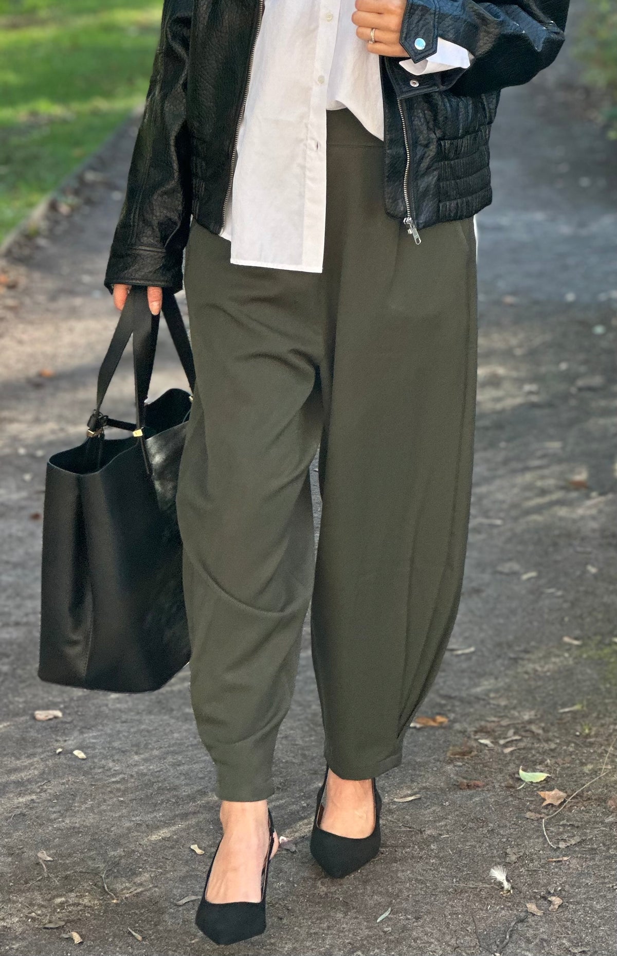 MARTA - FIENNA PANTS 56172/S - MILITARY