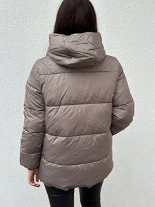 PIECES - MADDIE PUFFER JACKET - MOREL