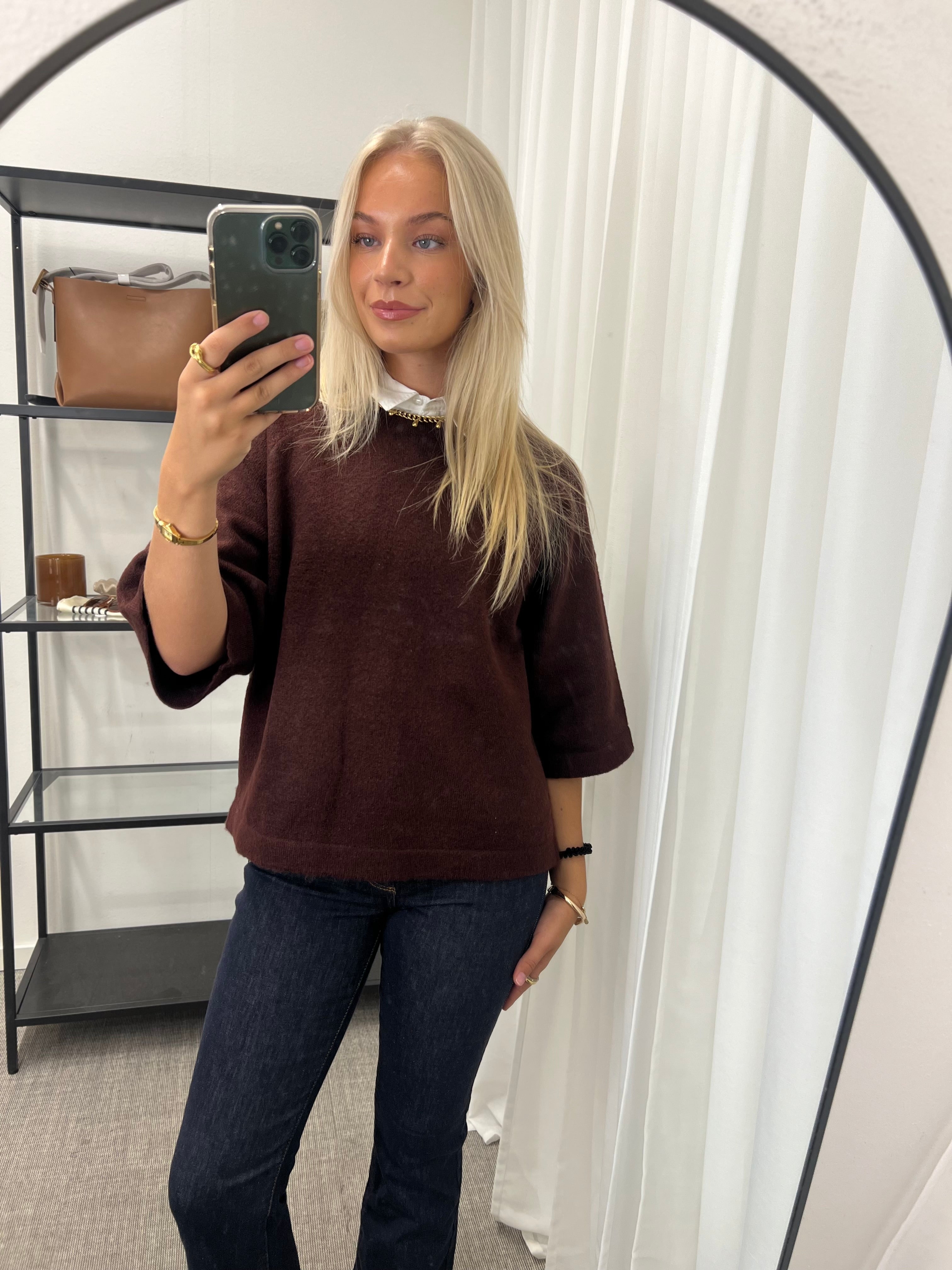 ONLY - SIMONI 3/4 PULLOVER - PORT ROYALE/MELANGE