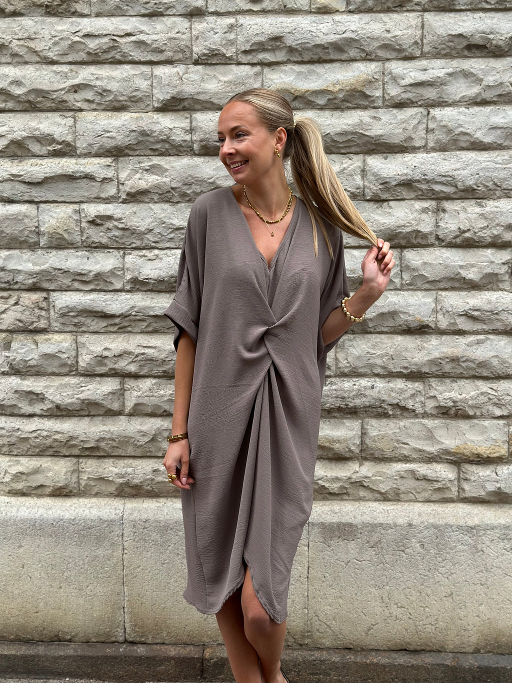 COSY HOUSE - SUMMER DRESS - NOUGAT