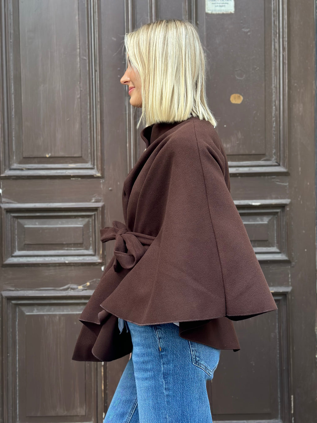 COSY HOUSE - PONCHO - BRUN