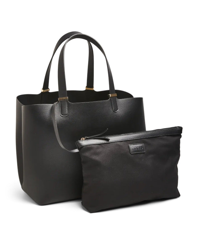 PIECES - KOPA SHOPPER BAG - BLACK