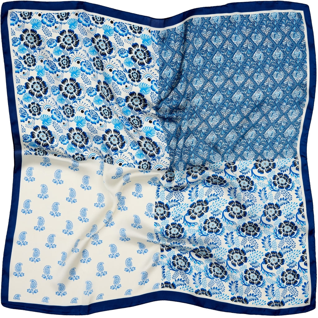 MARTA - JULINE SCARF - BLUE 3874