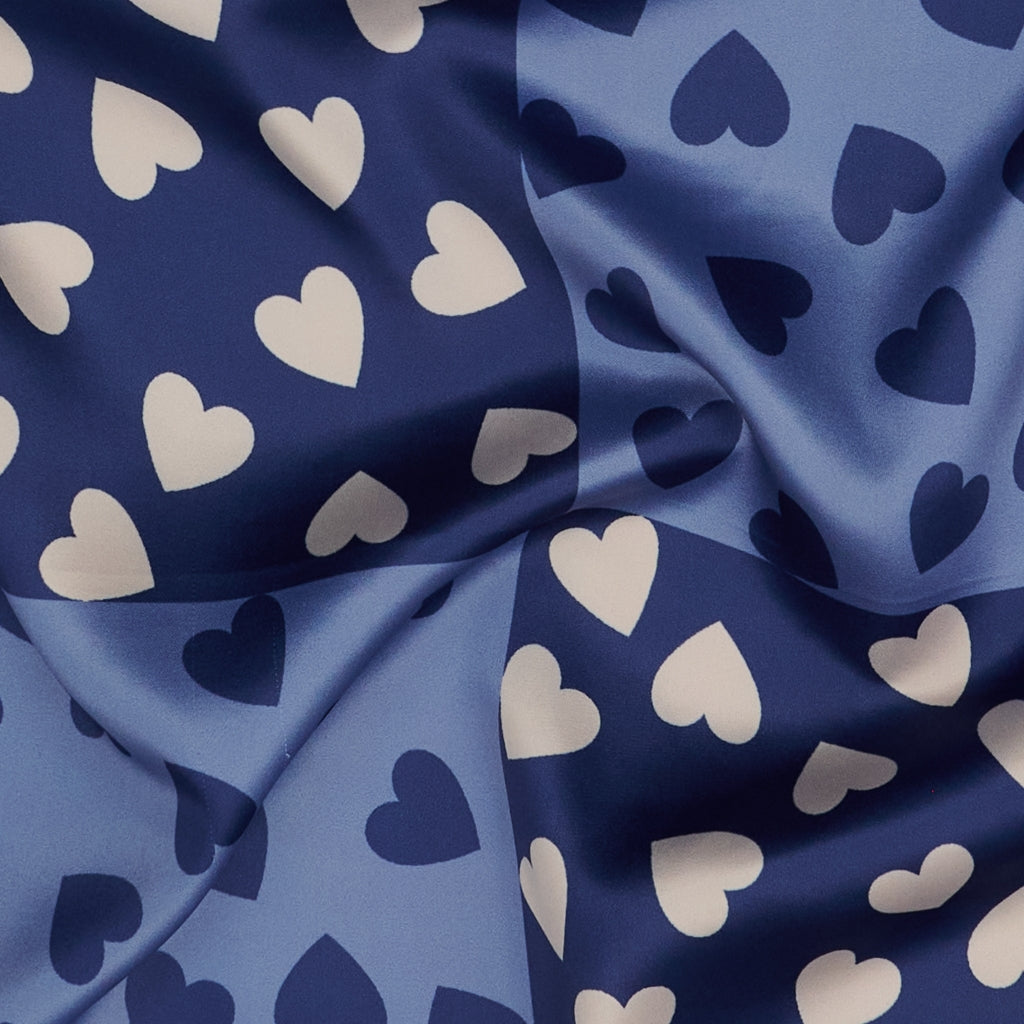MARTA - JULINE SCARF - BLUE 4254