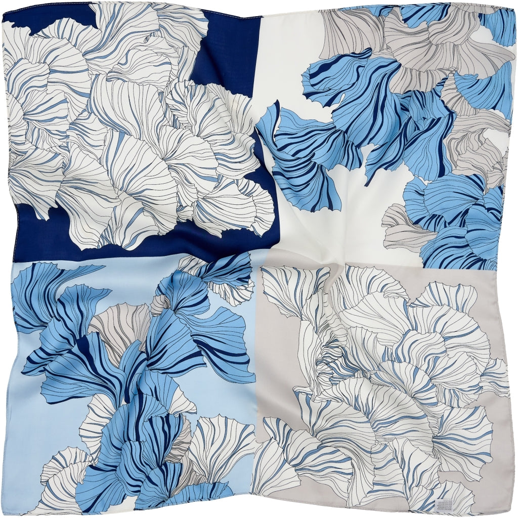 MARTA - JULINE SCARF - BLUE 3884