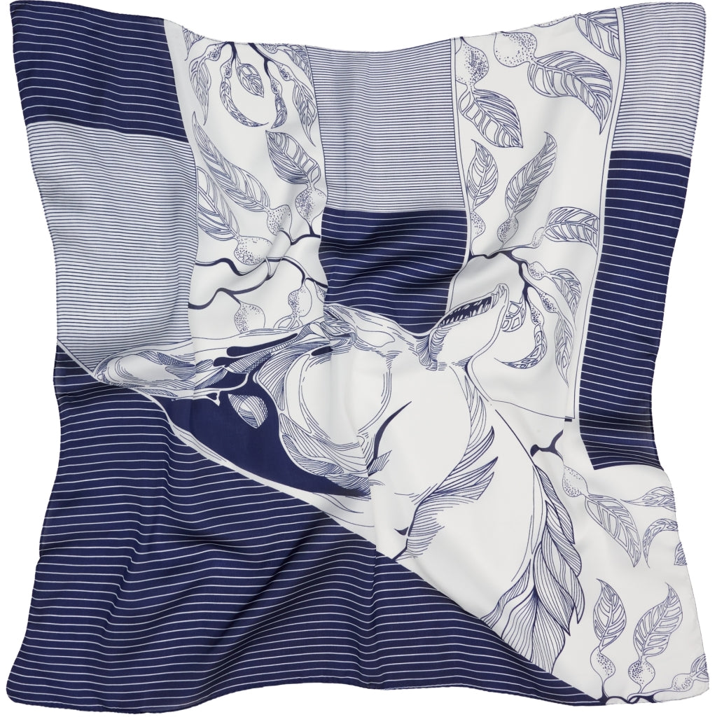 MARTA - JULINE SCARF - BLUE 31321-2