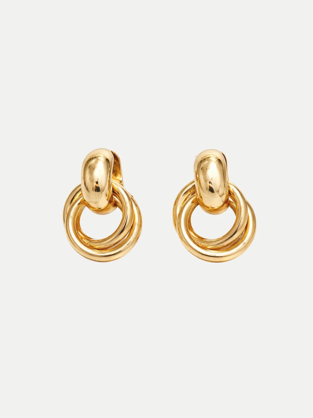 BOW19DETALIS - CLAUDE EARRINGS - GULD