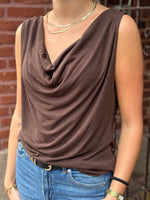Ladda upp bild till gallerivisning, MARTA - TOP 82107 - BROWN
