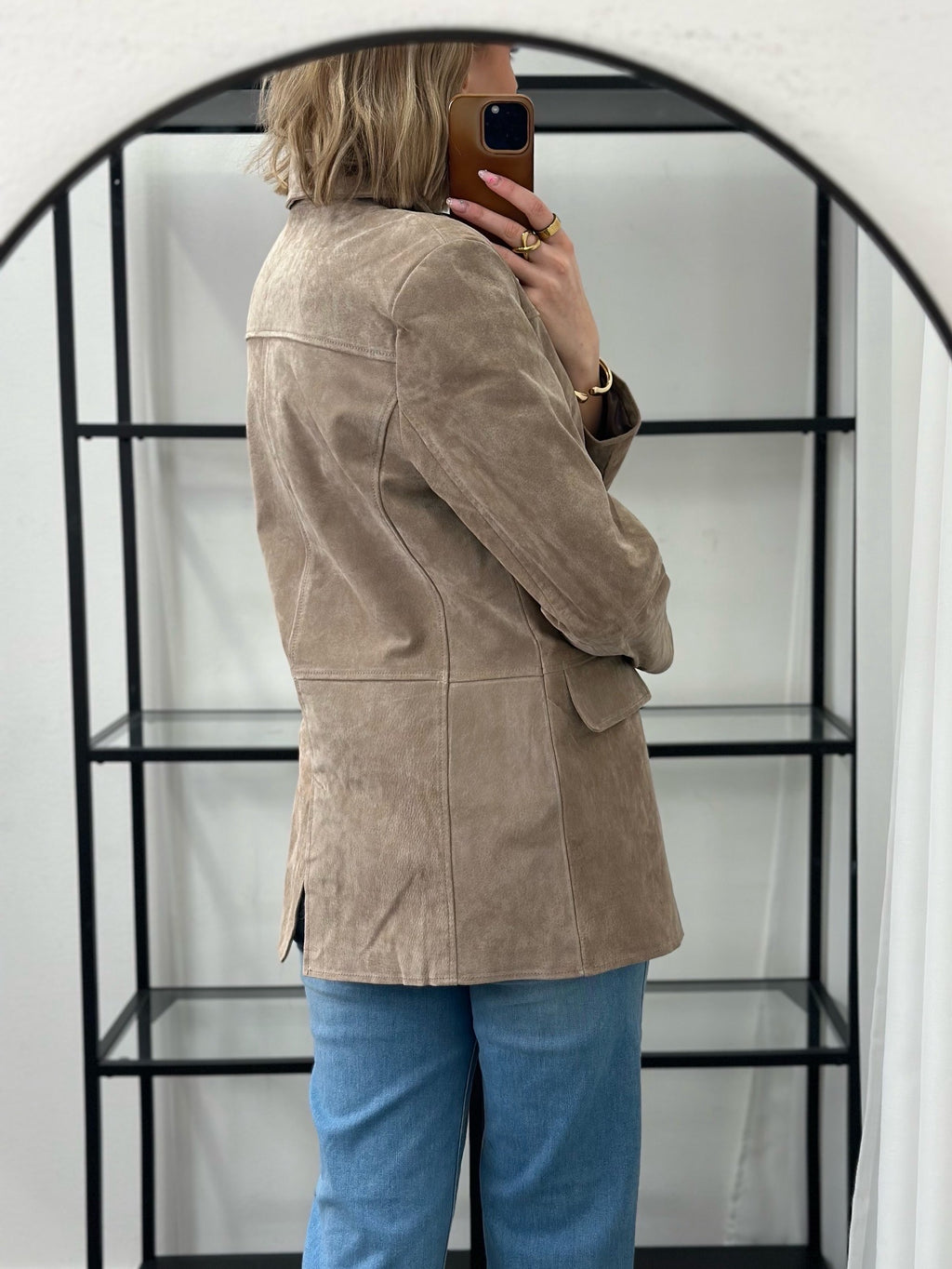 VEROMODA - PERNILLE LS SUEDE BLAZER JACKET