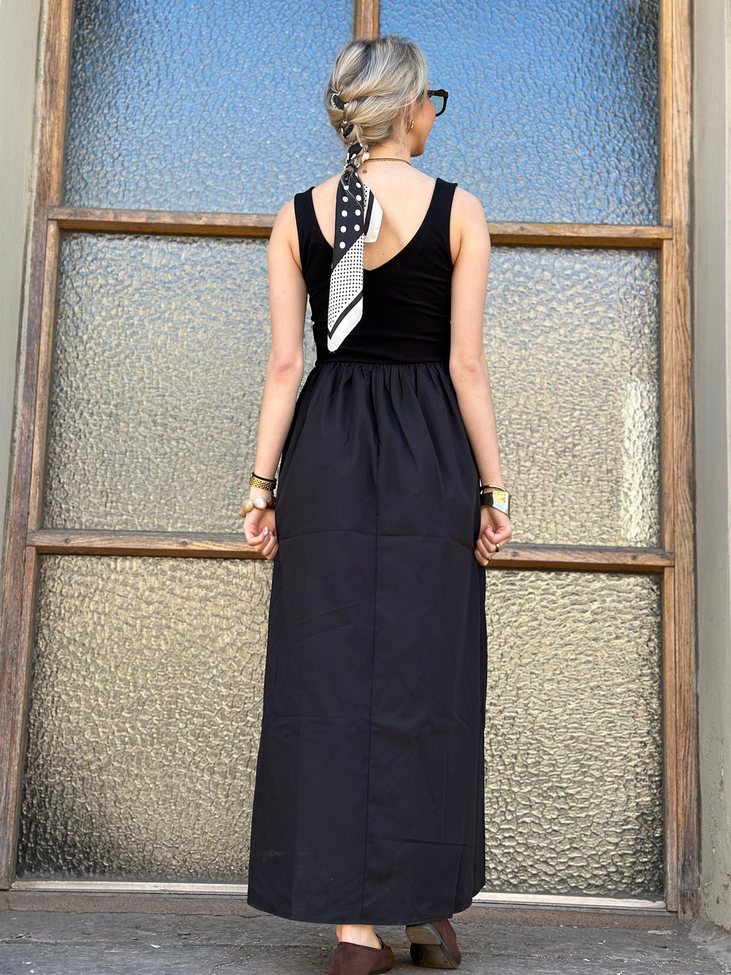 VEROMODA - VALLY SL LONG DRESS - BLACK