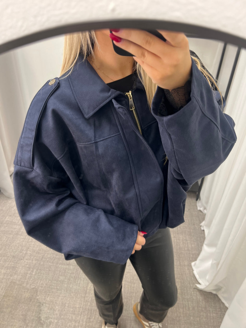 MARTA - JACKA 7821 - NAVY