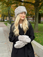 Ladda upp bild till gallerivisning, PIECES - JUTLANDIA HAT - GREIGE
