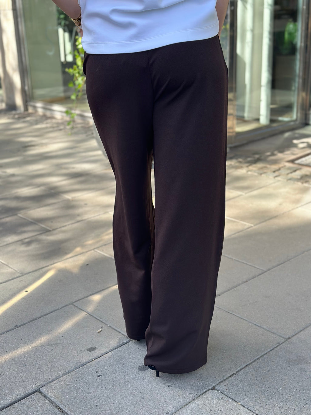 JDY - GEGGO LIFE BELT PANT - COCOLATE TORTE/BELT
