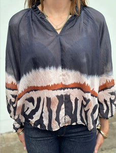 MARTA - BELLADONNA SHIRT - NERO