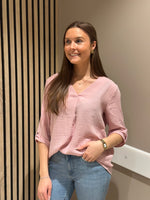 Ladda upp bild till gallerivisning, JDY - DIVYA 3/4 TOP - BLEACHED MAUVE
