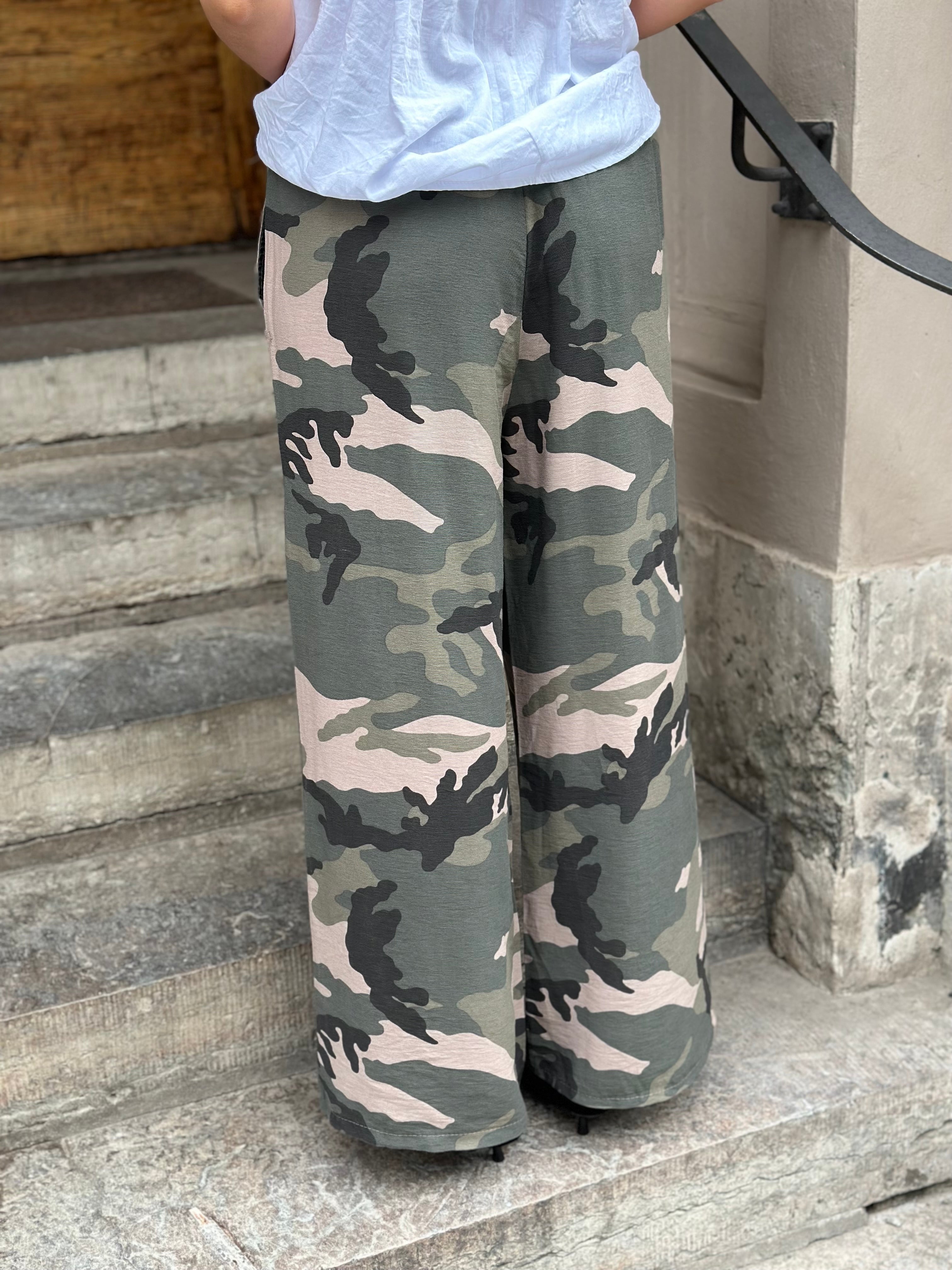 MARTA - LUPUS PANTS 22598 - CAMO MILITARY