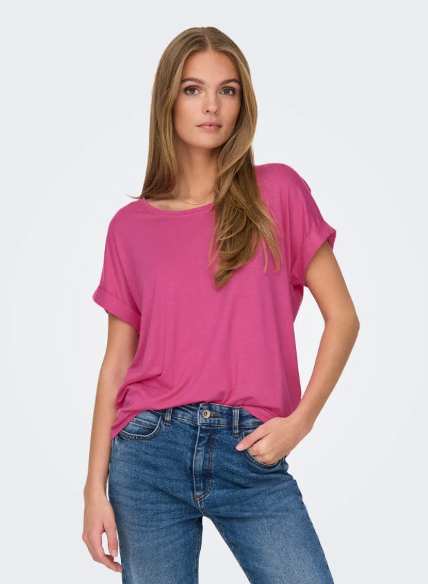 ONLY - MOSTER O-NECK TOP - GIN FIZZ