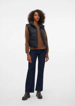 Ladda upp bild till gallerivisning, VERO MODA - KLEA SHORT WAISTCOAT - BLACK
