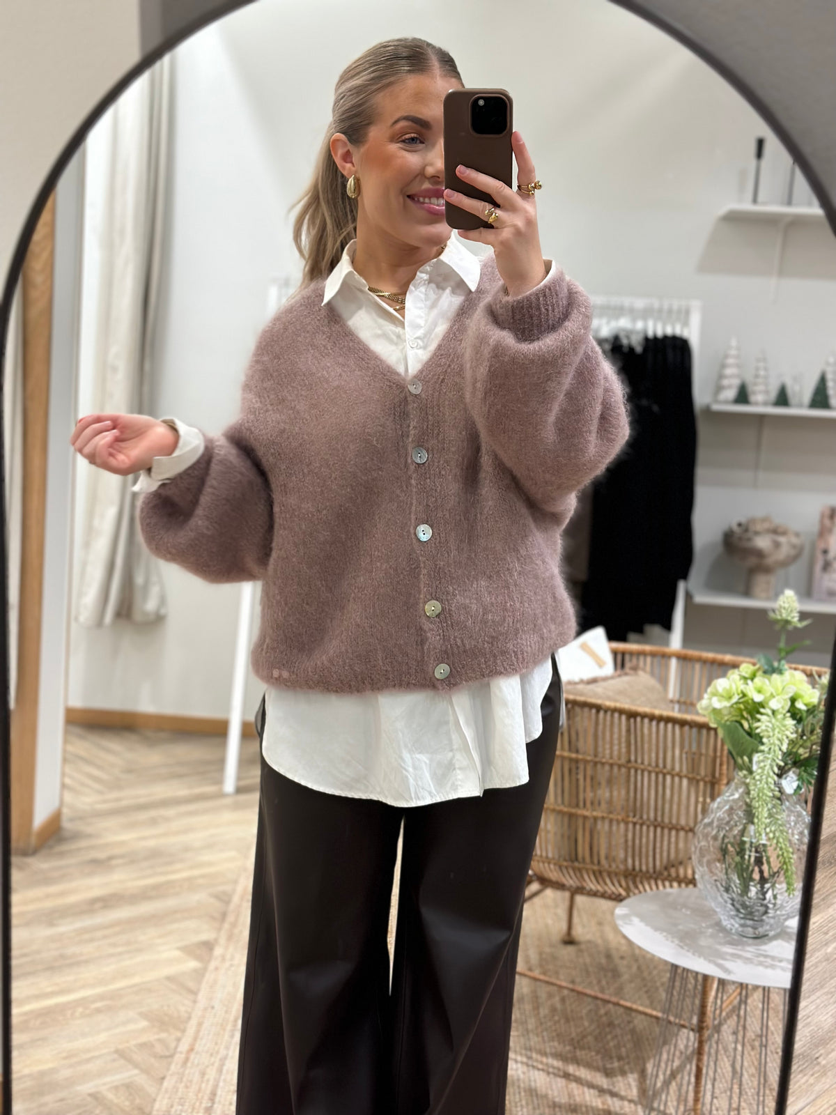 JÖRLEVIK - CARDIGAN - BEIGE