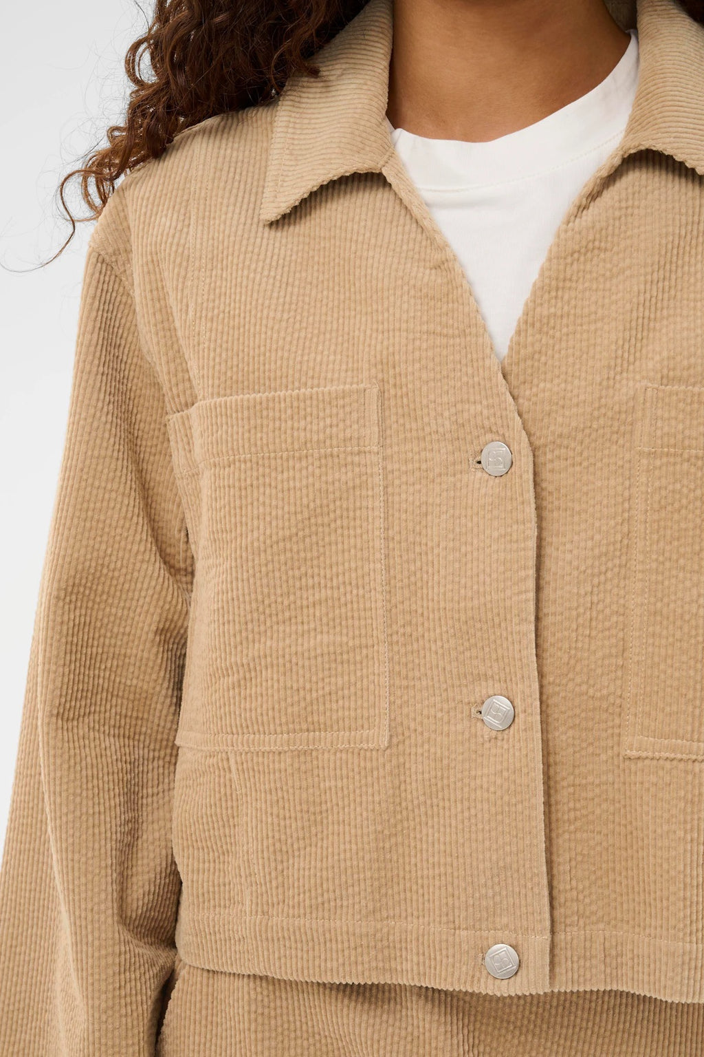 SOAKED - LAUVEN ALTEA SHIRT LS - TIMBER WOLF