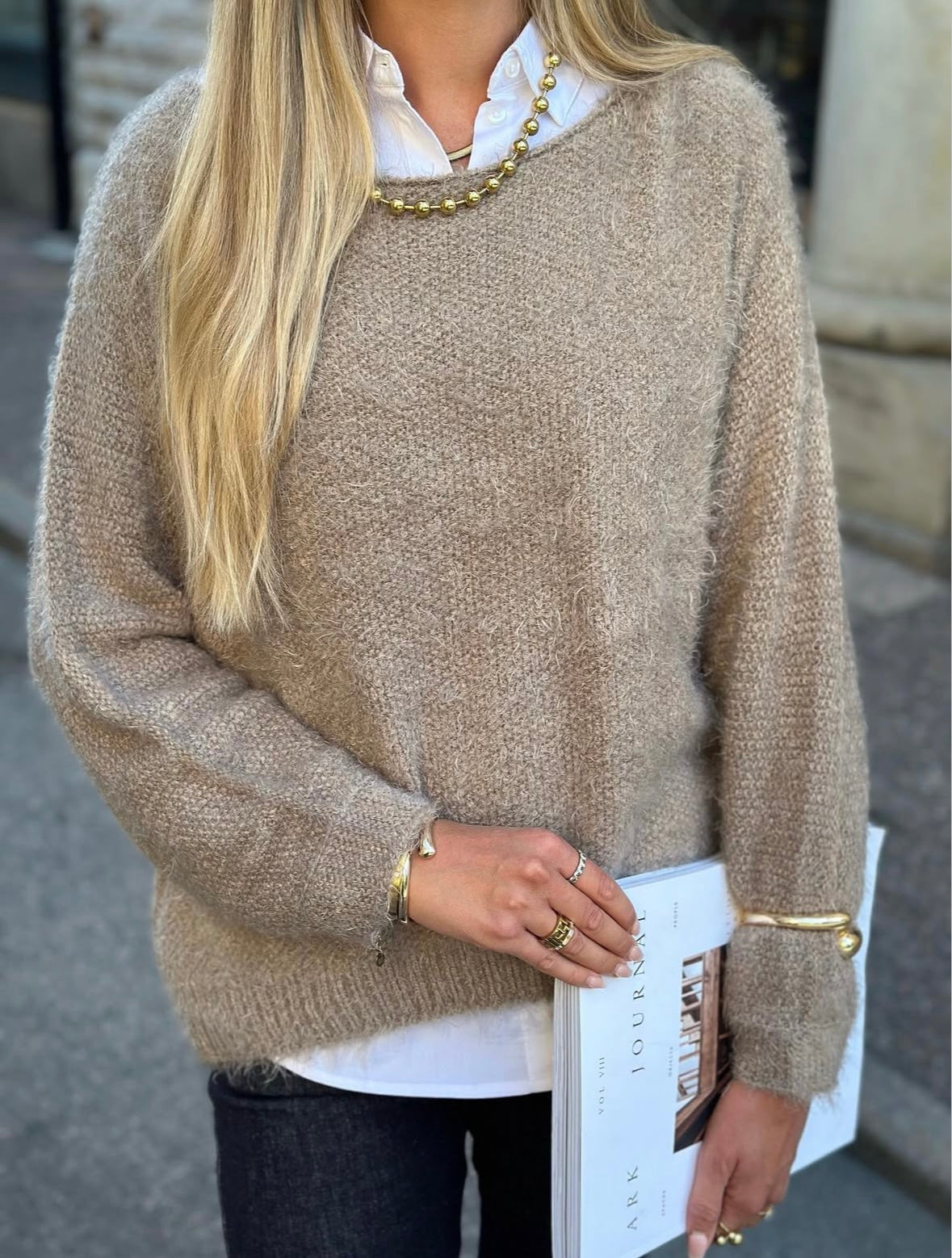 MARTA DE CHATEAU - ANOUK KNIT 8038 - DARK FANGO