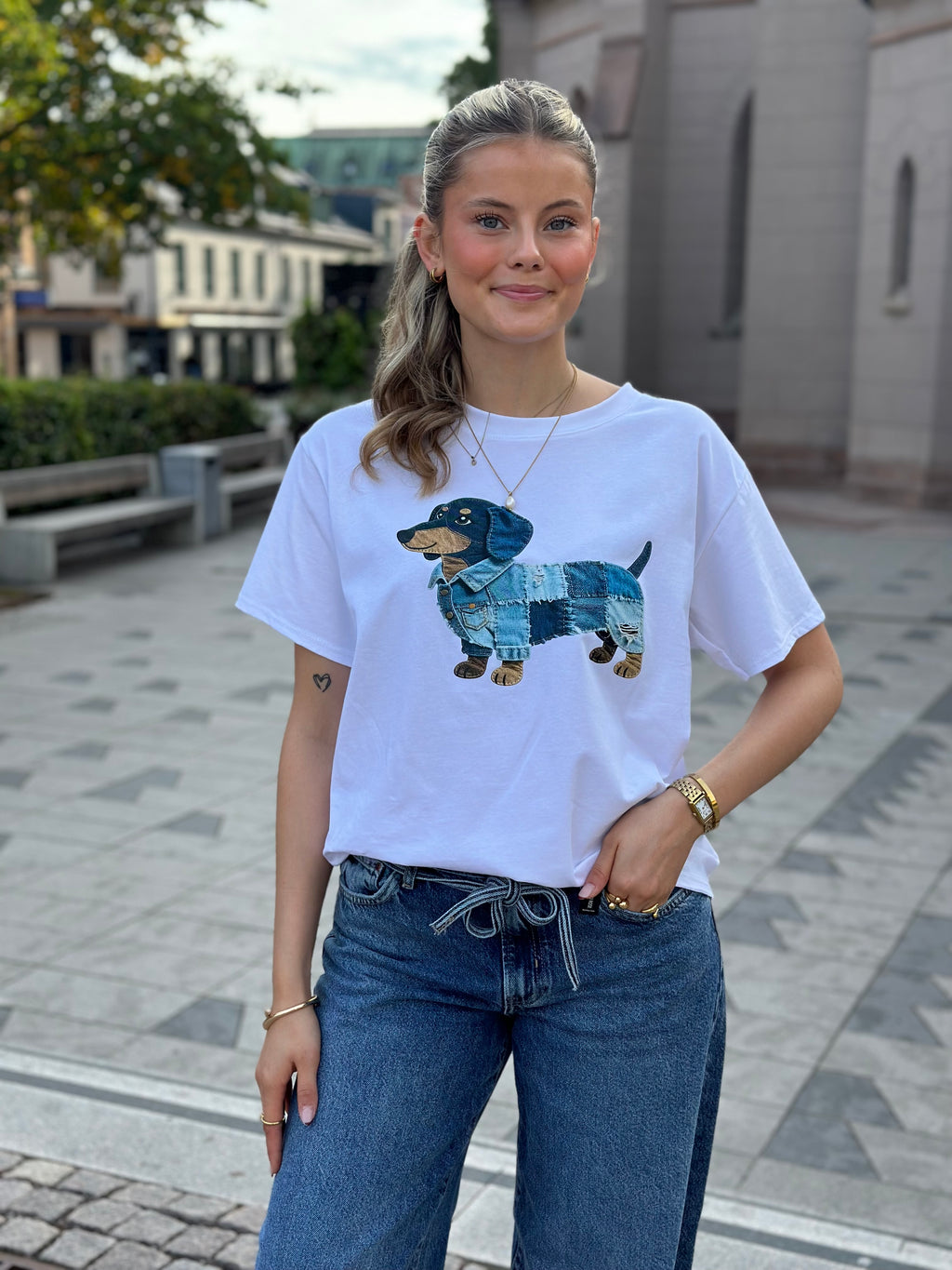 MARTA - INGE T-SHIRT 0532 - WHITE