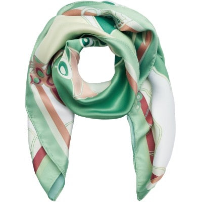 MARTA - FINJA SCARF - GREEN 3559