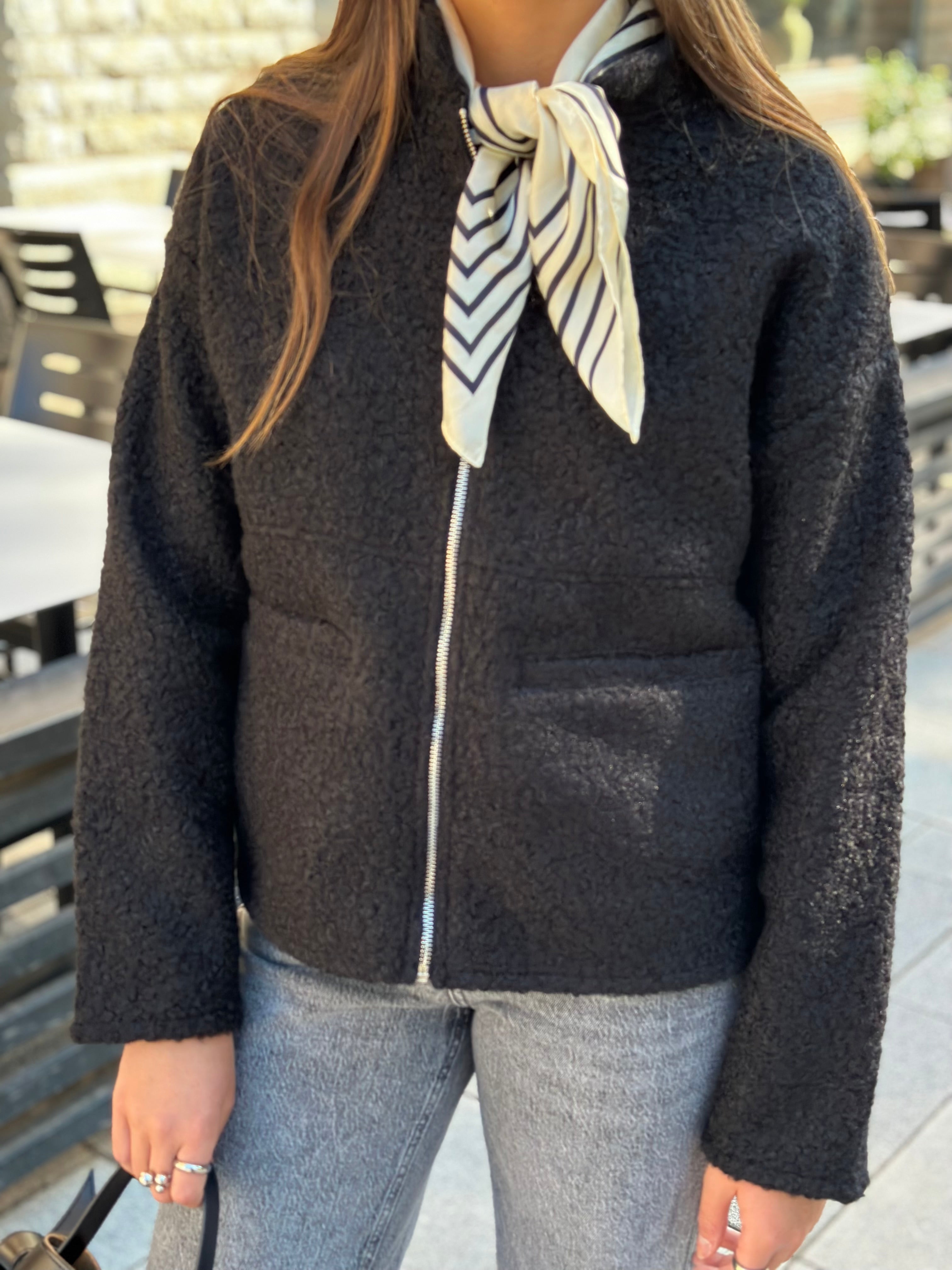 LEVETÉ ROOM - NISSA TEDDY - BLACK