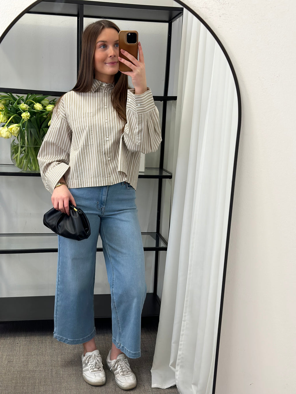 ONLY - MADISON BLUSH HW CROP 15349022 - LIGHT BLUE DENIM