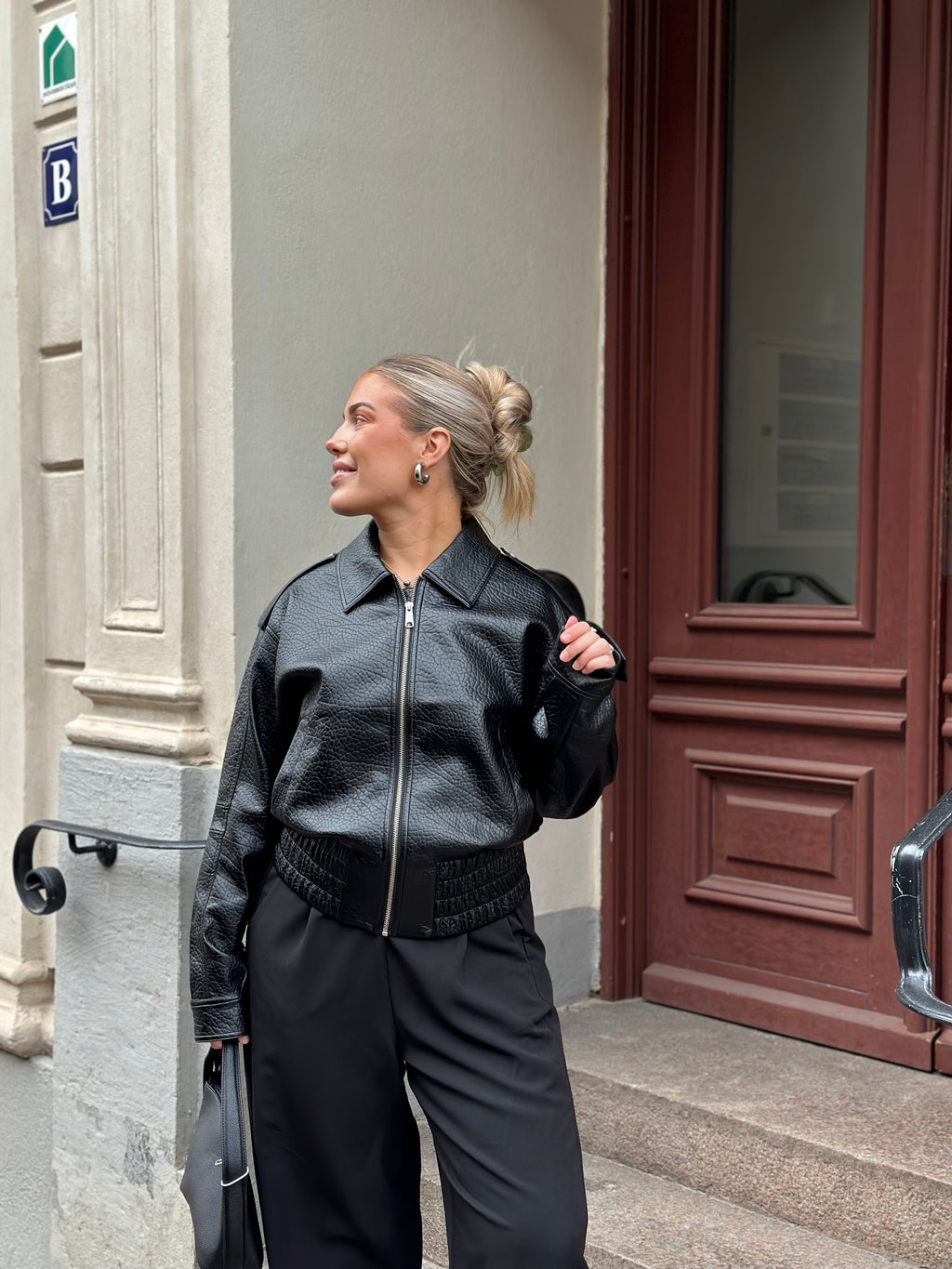 LEVETÉ ROOM - TAO JACKET 301714 - BLACK 9999