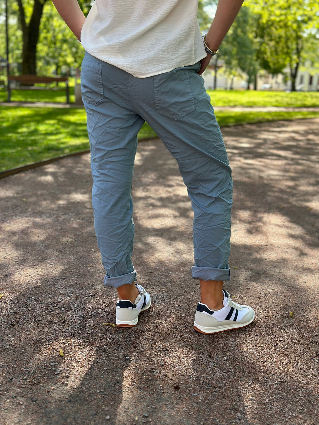MARTA - BYXA 68702 - JEANS BLUE