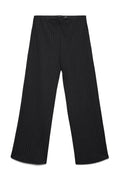 VERO MODA - BERLIN WIDE PANT - OBSIDIAN/OATMEAL