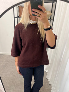 ONLY - SIMONI 3/4 PULLOVER - PORT ROYALE/MELANGE